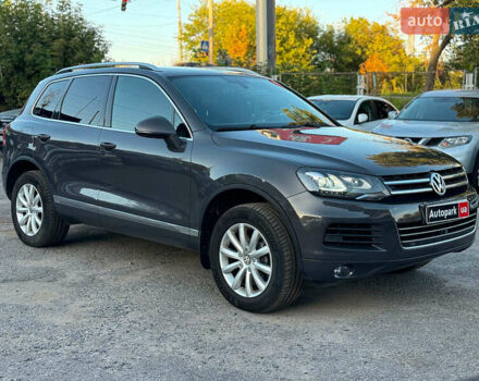 Сірий Фольксваген Туарег, об'ємом двигуна 3 л та пробігом 222 тис. км за 21290 $, фото 5 на Automoto.ua