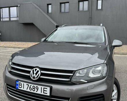 Серый Фольксваген Туарег, объемом двигателя 2.97 л и пробегом 360 тыс. км за 17500 $, фото 31 на Automoto.ua