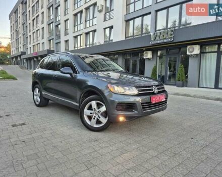 Серый Фольксваген Туарег, объемом двигателя 2.97 л и пробегом 248 тыс. км за 16500 $, фото 7 на Automoto.ua