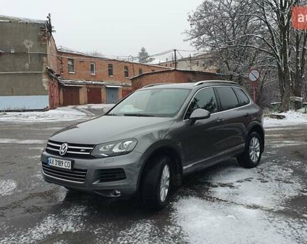 Сірий Фольксваген Туарег, об'ємом двигуна 2.97 л та пробігом 202 тис. км за 21500 $, фото 4 на Automoto.ua
