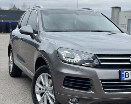 Серый Фольксваген Туарег, объемом двигателя 2.97 л и пробегом 360 тыс. км за 17500 $, фото 26 на Automoto.ua