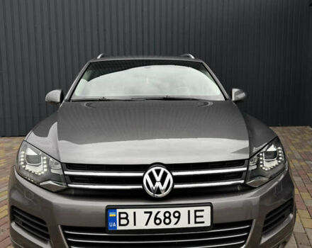 Серый Фольксваген Туарег, объемом двигателя 2.97 л и пробегом 360 тыс. км за 17500 $, фото 12 на Automoto.ua