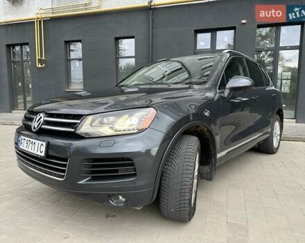Серый Фольксваген Туарег, объемом двигателя 2.97 л и пробегом 210 тыс. км за 18500 $, фото 17 на Automoto.ua