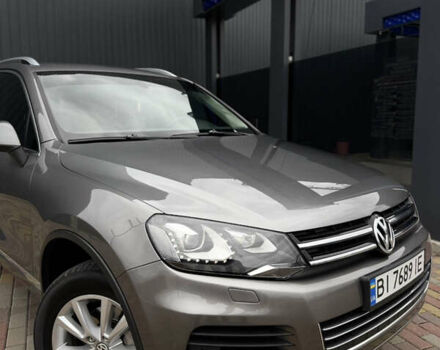 Серый Фольксваген Туарег, объемом двигателя 2.97 л и пробегом 360 тыс. км за 17500 $, фото 15 на Automoto.ua