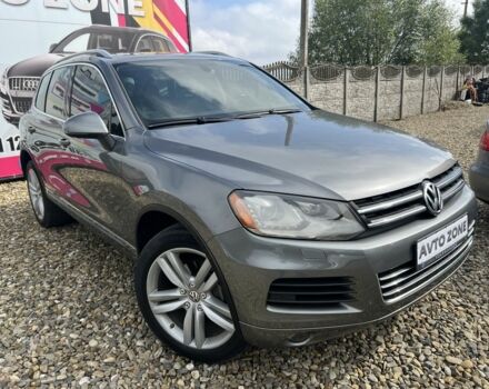 Серый Фольксваген Туарег, объемом двигателя 3 л и пробегом 309 тыс. км за 16599 $, фото 2 на Automoto.ua
