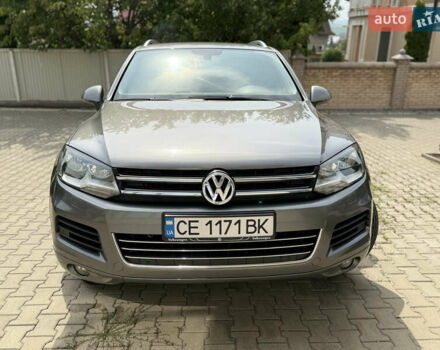 Сірий Фольксваген Туарег, об'ємом двигуна 2.97 л та пробігом 212 тис. км за 21300 $, фото 1 на Automoto.ua