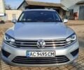 Сірий Фольксваген Туарег, об'ємом двигуна 3 л та пробігом 240 тис. км за 21900 $, фото 1 на Automoto.ua