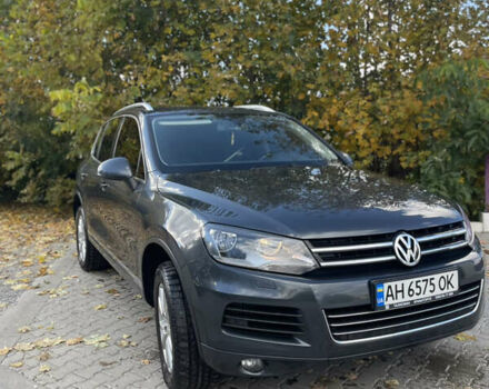 Сірий Фольксваген Туарег, об'ємом двигуна 3 л та пробігом 229 тис. км за 18100 $, фото 3 на Automoto.ua
