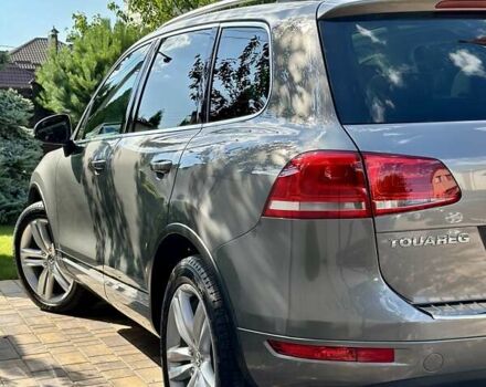 Серый Фольксваген Туарег, объемом двигателя 3 л и пробегом 228 тыс. км за 19999 $, фото 15 на Automoto.ua