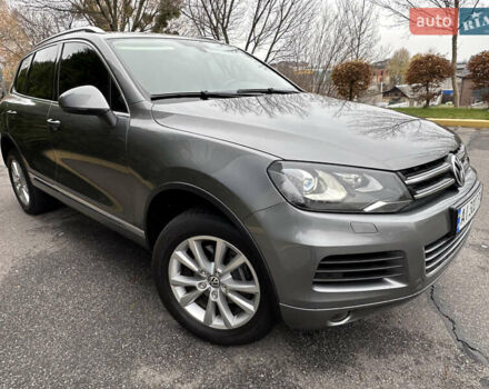 Сірий Фольксваген Туарег, об'ємом двигуна 3 л та пробігом 210 тис. км за 20800 $, фото 8 на Automoto.ua