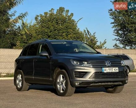 Серый Фольксваген Туарег, объемом двигателя 2.97 л и пробегом 274 тыс. км за 20500 $, фото 12 на Automoto.ua