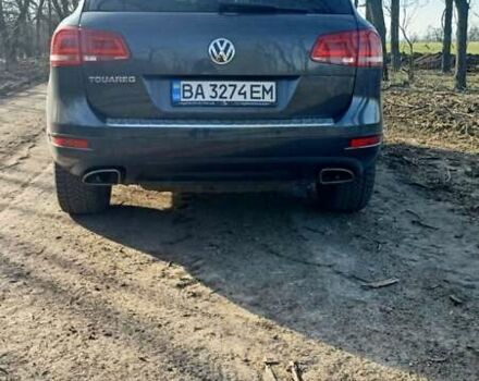 Серый Фольксваген Туарег, объемом двигателя 2.97 л и пробегом 243 тыс. км за 24000 $, фото 11 на Automoto.ua