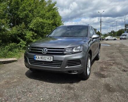 Серый Фольксваген Туарег, объемом двигателя 2.97 л и пробегом 292 тыс. км за 23000 $, фото 4 на Automoto.ua
