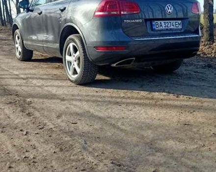 Серый Фольксваген Туарег, объемом двигателя 2.97 л и пробегом 243 тыс. км за 24000 $, фото 12 на Automoto.ua