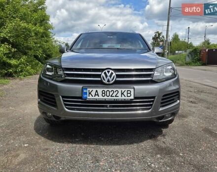 Серый Фольксваген Туарег, объемом двигателя 2.97 л и пробегом 292 тыс. км за 23000 $, фото 6 на Automoto.ua
