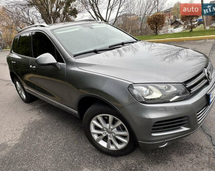 Сірий Фольксваген Туарег, об'ємом двигуна 3 л та пробігом 210 тис. км за 20800 $, фото 15 на Automoto.ua