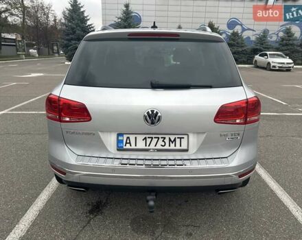 Серый Фольксваген Туарег, объемом двигателя 2.97 л и пробегом 196 тыс. км за 28000 $, фото 10 на Automoto.ua