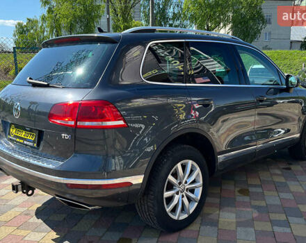 Серый Фольксваген Туарег, объемом двигателя 3 л и пробегом 158 тыс. км за 22900 $, фото 6 на Automoto.ua