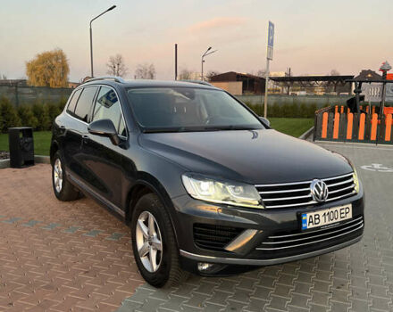 Серый Фольксваген Туарег, объемом двигателя 2.97 л и пробегом 200 тыс. км за 28500 $, фото 16 на Automoto.ua