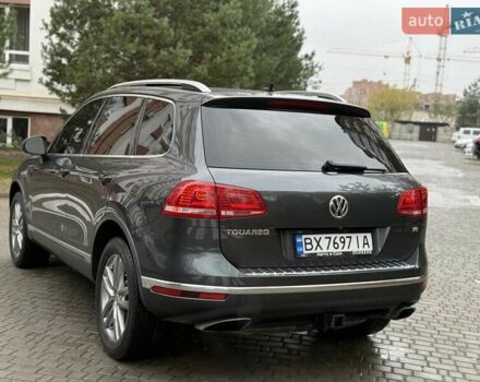 Сірий Фольксваген Туарег, об'ємом двигуна 3.6 л та пробігом 200 тис. км за 18500 $, фото 14 на Automoto.ua
