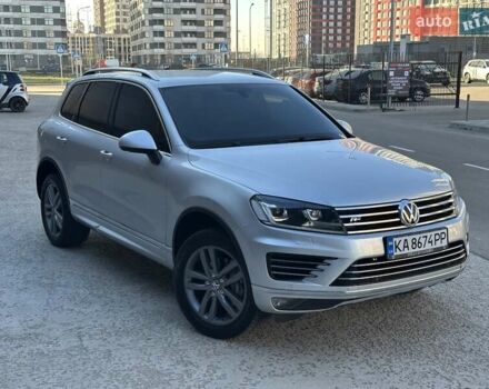 Серый Фольксваген Туарег, объемом двигателя 3 л и пробегом 193 тыс. км за 23450 $, фото 23 на Automoto.ua