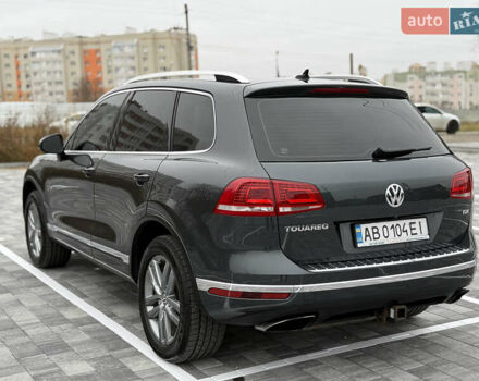 Серый Фольксваген Туарег, объемом двигателя 3 л и пробегом 186 тыс. км за 22500 $, фото 9 на Automoto.ua