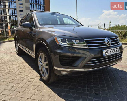 Сірий Фольксваген Туарег, об'ємом двигуна 2.97 л та пробігом 202 тис. км за 22800 $, фото 5 на Automoto.ua