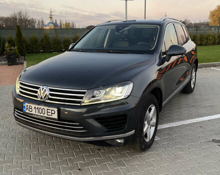 Серый Фольксваген Туарег, объемом двигателя 2.97 л и пробегом 200 тыс. км за 28500 $, фото 15 на Automoto.ua