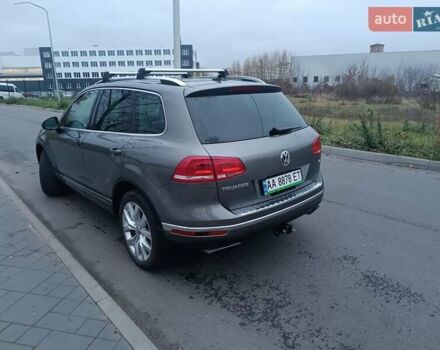 Серый Фольксваген Туарег, объемом двигателя 3.6 л и пробегом 165 тыс. км за 17500 $, фото 10 на Automoto.ua