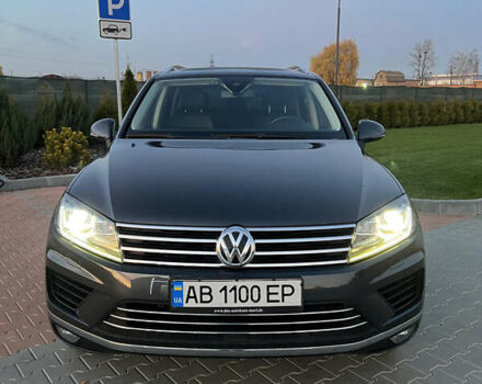 Серый Фольксваген Туарег, объемом двигателя 2.97 л и пробегом 200 тыс. км за 28500 $, фото 33 на Automoto.ua