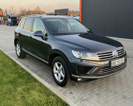 Серый Фольксваген Туарег, объемом двигателя 2.97 л и пробегом 200 тыс. км за 28500 $, фото 7 на Automoto.ua