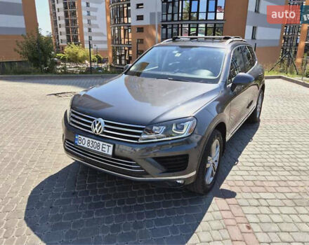 Сірий Фольксваген Туарег, об'ємом двигуна 2.97 л та пробігом 202 тис. км за 22800 $, фото 3 на Automoto.ua