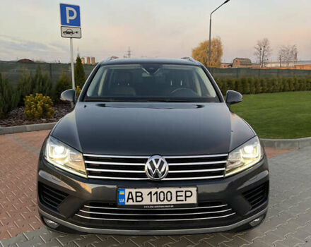 Серый Фольксваген Туарег, объемом двигателя 2.97 л и пробегом 200 тыс. км за 28500 $, фото 17 на Automoto.ua