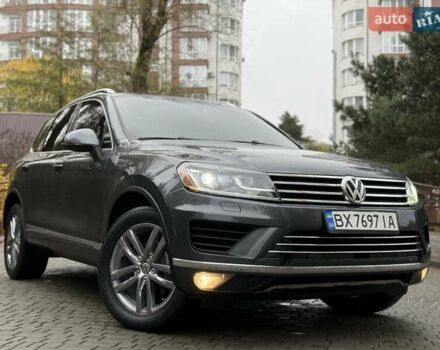 Сірий Фольксваген Туарег, об'ємом двигуна 3.6 л та пробігом 200 тис. км за 18500 $, фото 2 на Automoto.ua