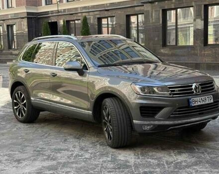 Сірий Фольксваген Туарег, об'ємом двигуна 3.6 л та пробігом 145 тис. км за 19000 $, фото 25 на Automoto.ua