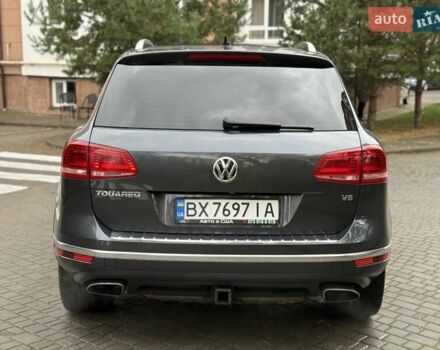 Сірий Фольксваген Туарег, об'ємом двигуна 3.6 л та пробігом 200 тис. км за 18500 $, фото 13 на Automoto.ua