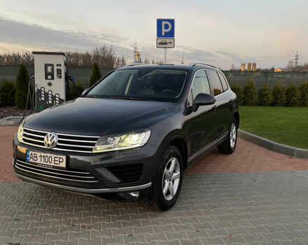 Серый Фольксваген Туарег, объемом двигателя 2.97 л и пробегом 200 тыс. км за 28500 $, фото 18 на Automoto.ua