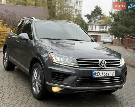 Сірий Фольксваген Туарег, об'ємом двигуна 3.6 л та пробігом 200 тис. км за 18500 $, фото 9 на Automoto.ua