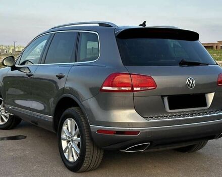 Серый Фольксваген Туарег, объемом двигателя 3 л и пробегом 139 тыс. км за 23200 $, фото 4 на Automoto.ua