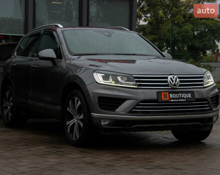Серый Фольксваген Туарег, объемом двигателя 3.6 л и пробегом 118 тыс. км за 18500 $, фото 4 на Automoto.ua