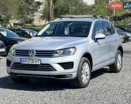 Серый Фольксваген Туарег, объемом двигателя 3.6 л и пробегом 96 тыс. км за 19800 $, фото 1 на Automoto.ua