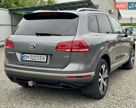 Серый Фольксваген Туарег, объемом двигателя 3.6 л и пробегом 134 тыс. км за 18999 $, фото 13 на Automoto.ua
