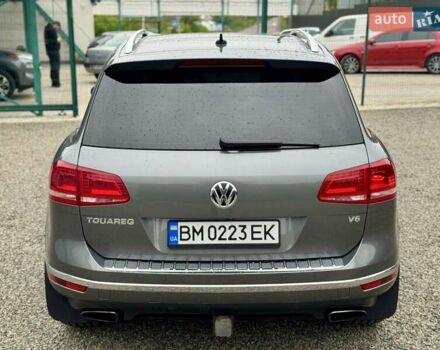 Серый Фольксваген Туарег, объемом двигателя 3.6 л и пробегом 134 тыс. км за 18999 $, фото 15 на Automoto.ua