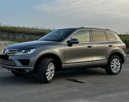 Серый Фольксваген Туарег, объемом двигателя 3 л и пробегом 139 тыс. км за 23200 $, фото 15 на Automoto.ua