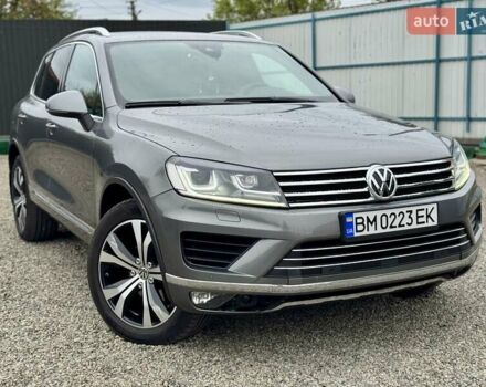 Серый Фольксваген Туарег, объемом двигателя 3.6 л и пробегом 134 тыс. км за 18999 $, фото 4 на Automoto.ua