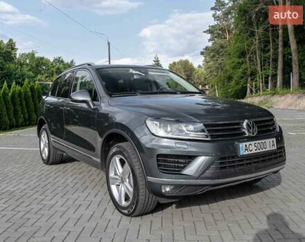 Фольксваген Туарег 2016 в Луцке на Automoto.ua Серый Фольксваген Туарег, объемом двигателя 2.97 л и пробегом 181 тыс. км за 35000 $, фото 1 на Automoto.ua