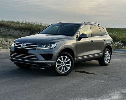 Серый Фольксваген Туарег, объемом двигателя 3 л и пробегом 139 тыс. км за 23200 $, фото 7 на Automoto.ua