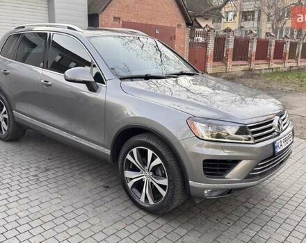 Серый Фольксваген Туарег, объемом двигателя 3.6 л и пробегом 114 тыс. км за 20800 $, фото 12 на Automoto.ua