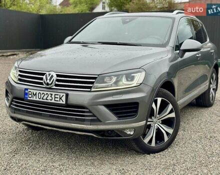 Серый Фольксваген Туарег, объемом двигателя 3.6 л и пробегом 134 тыс. км за 18999 $, фото 5 на Automoto.ua