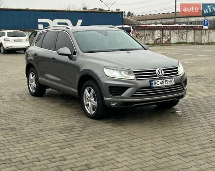 Серый Фольксваген Туарег, объемом двигателя 3 л и пробегом 270 тыс. км за 29999 $, фото 6 на Automoto.ua